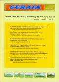 Cerata : Jurnal Ilmu Farmasi (Journal of Pharmacy Science) Volume 3 Nomor 1 Juli 2012